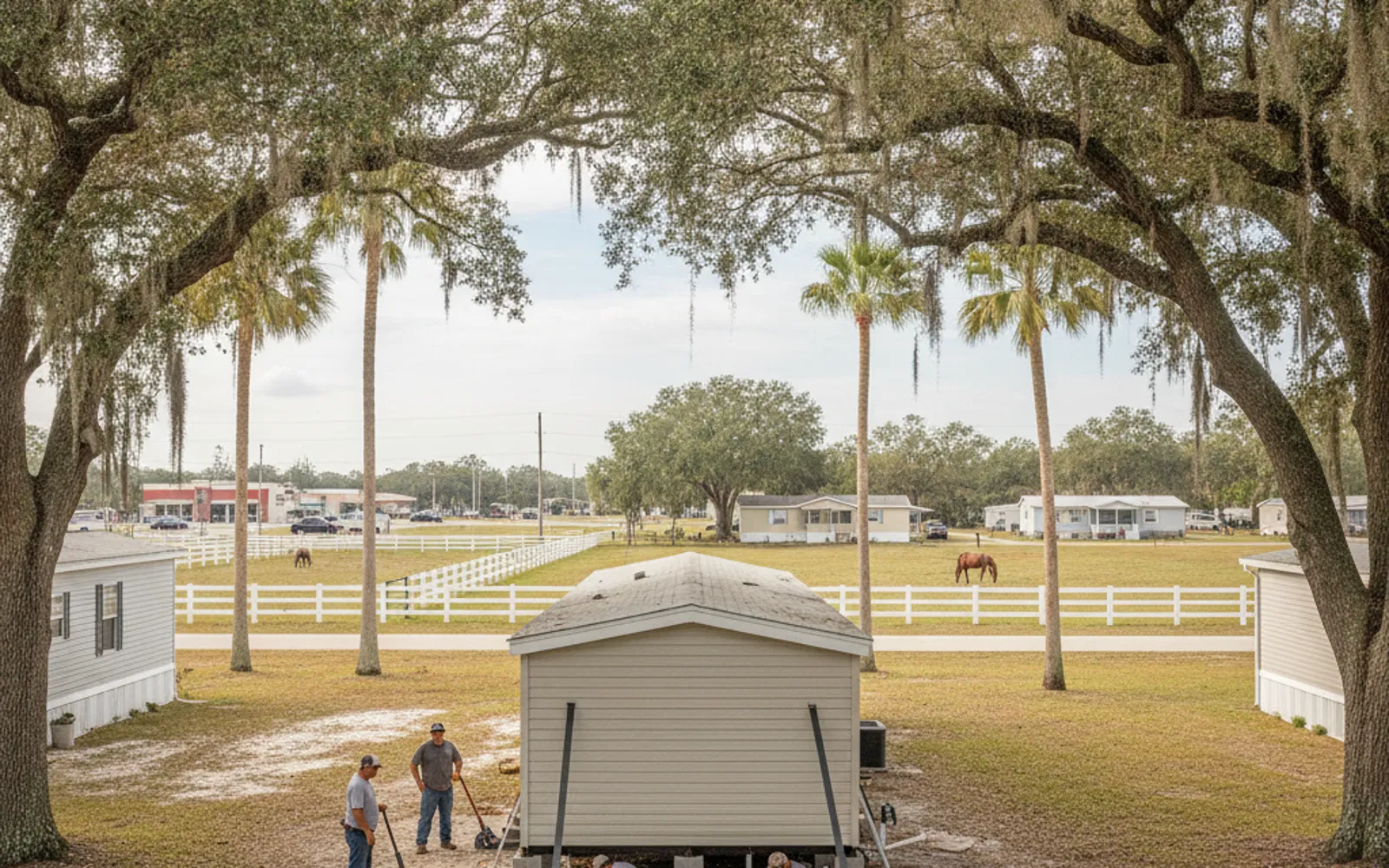 Mobile Home Leveling in Belleview, FL