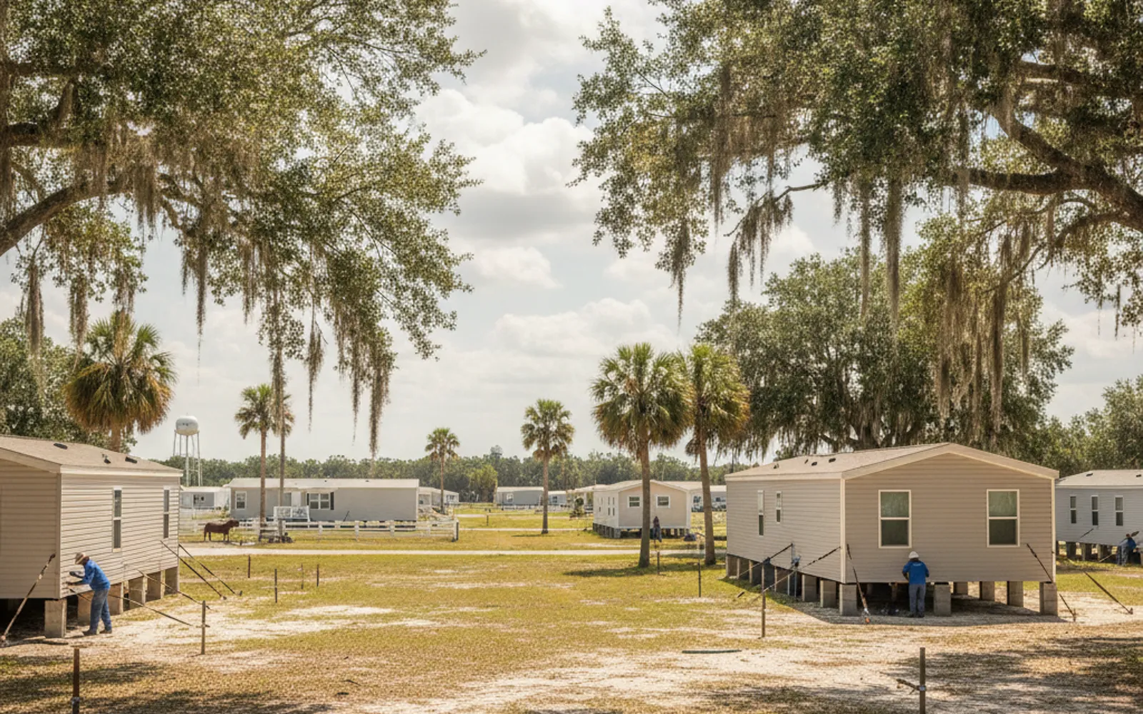 Mobile Home Leveling in Citra, FL